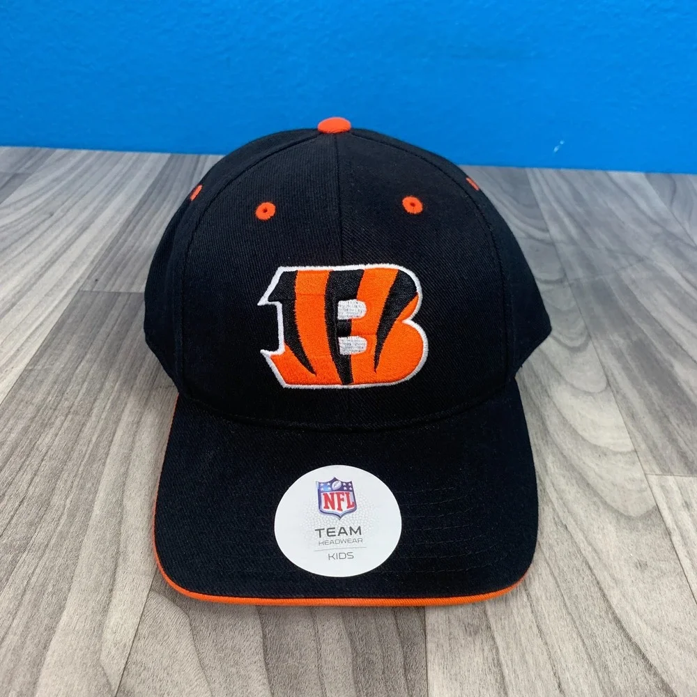 Authentic Cincinnati Bengals B NFL Team Apparel Adjustable Football Cap Hat